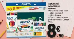 E.Leclerc Conjunto de desenho giotto promoção