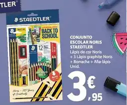 E.Leclerc Conjunto escolar noris staedtler promoção