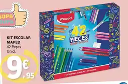 E.Leclerc Kit escolar maped promoção