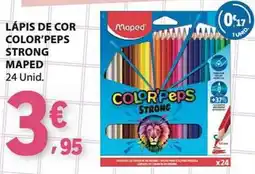 E.Leclerc Lápis de cor color'peps strong maped promoção