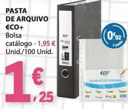 E.Leclerc Pasta de arquivo eco+ promoção