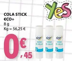 E.Leclerc Cola stick eco+ promoção