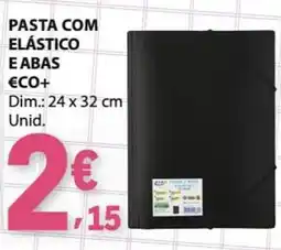 E.Leclerc Pasta com elástico e abas eco+ promoção