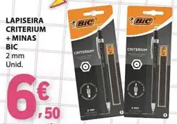 E.Leclerc Lapiseira bic criterium promoção