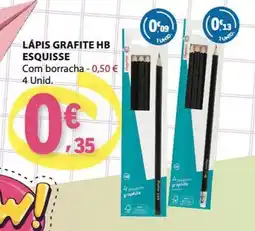 E.Leclerc Lápis grafite hb esquisse promoção