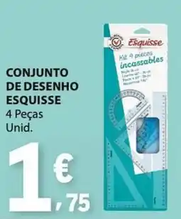 E.Leclerc Conjunto de desenho esquisse promoção