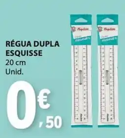 E.Leclerc Régua dupla esquisse promoção
