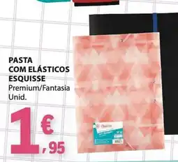 E.Leclerc Pasta com elásticos esquisse premium/fantasia promoção