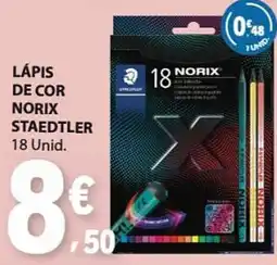 E.Leclerc Lápis de cor norix staedtler promoção