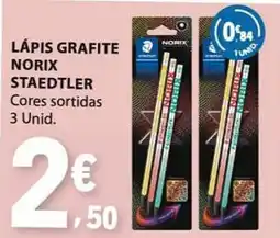 E.Leclerc Lápis grafite norix staedtler promoção