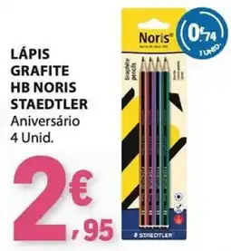 E.Leclerc Lápis grafite hb noris staedtler promoção