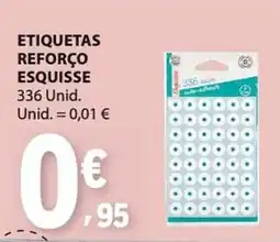 E.Leclerc etiquetas reforço esquisse promoção