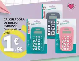 E.Leclerc calculadora de bolso esquisse promoção