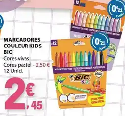 E.Leclerc Marcadores couleur kids bic promoção