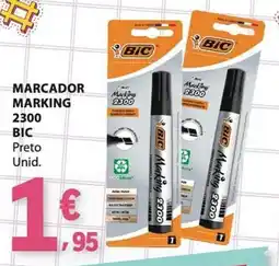 E.Leclerc Marcador marking 2300 bic preto promoção