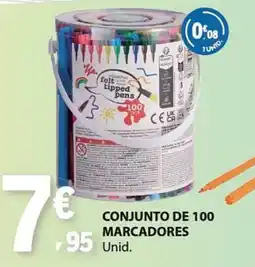 E.Leclerc felt tipped pens promoção