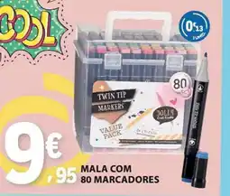 E.Leclerc Mala com 80 marcadores promoção