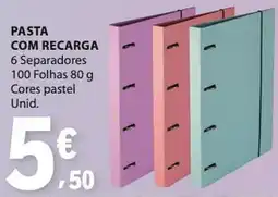 E.Leclerc Pasta com recarga promoção