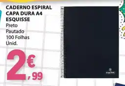 E.Leclerc Caderno espiral capa dura a4 esquisse promoção