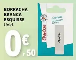 E.Leclerc Borracha branca esquisse promoção