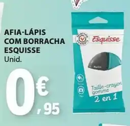 E.Leclerc Afia-lápis com borracha esquisse promoção