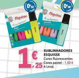 E.Leclerc SUBLINHADORES ESQUISSE promoção
