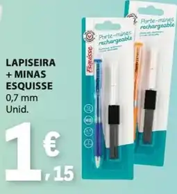 E.Leclerc Lapiseira + minas esquisse promoção