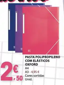 E.Leclerc pasta polipropileno oxford promoção
