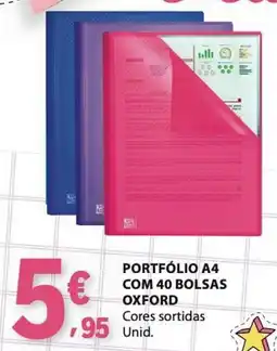 E.Leclerc Portfólio a4 oxford promoção