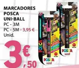 E.Leclerc Marcadores posca uni-ball promoção