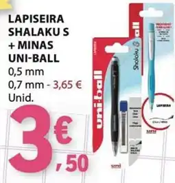E.Leclerc Lapiseira shalaku s uni-ball promoção