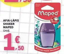E.Leclerc Afia-lápis shaker maped promoção