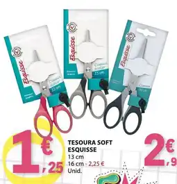 E.Leclerc tesoura soft esquisse promoção