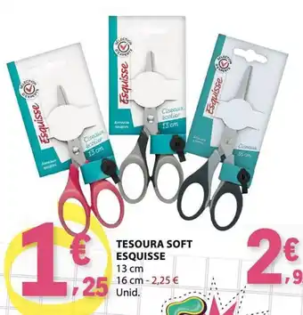 Tesoura soft esquisse