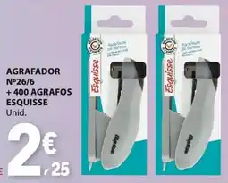 E.Leclerc Agrafador esquisse promoção