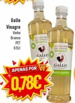 Belita Gallo vinagre vinho branco promoção