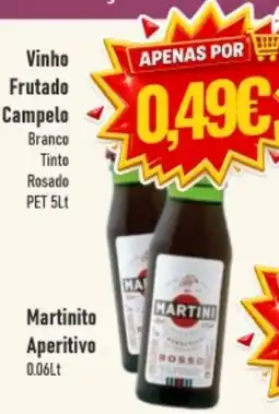 Belita Martinito Aperitivo promoção