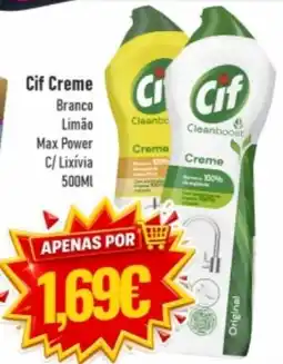 Belita Cif Creme Branco Limão promoção