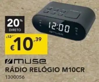 Radio Popular Muse Rádio Relógio M10CR promoção