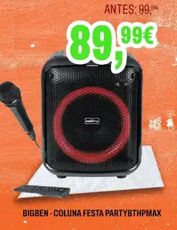 Expert bigben - coluna festa partybthpmax promoção