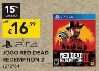 Radio Popular PS4 Jogo Red Dead Redemption II promoção
