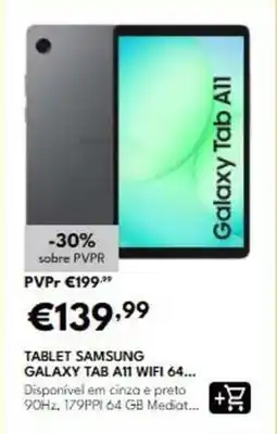 Radio Popular Samsung - tablet galaxy tab a11 wifi 64 promoção