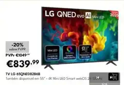 Radio Popular Lg - tv 65qned8286b promoção