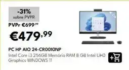 Radio Popular Hp - pc hp aio 24-cr0010np promoção