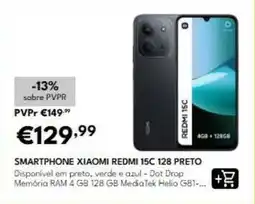 Radio Popular Xiaomi - smartphone redmi 15c 128 pvpr promoção