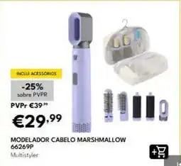 Radio Popular Modelador cabelo marshmallow promoção