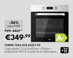 Radio Popular Teka - forno hcb 6535 p ss promoção