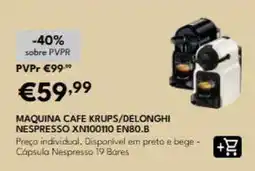 Radio Popular Nespresso - maquina cafe krups/delonghi xn100110 promoção