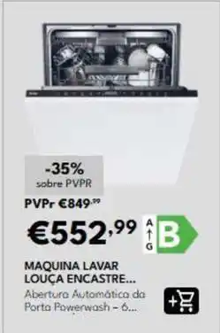 Radio Popular B! - maquina lavar louça encastre promoção