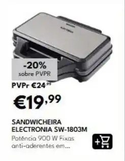 Radio Popular Electronia - sandwicheira sw-1803m promoção